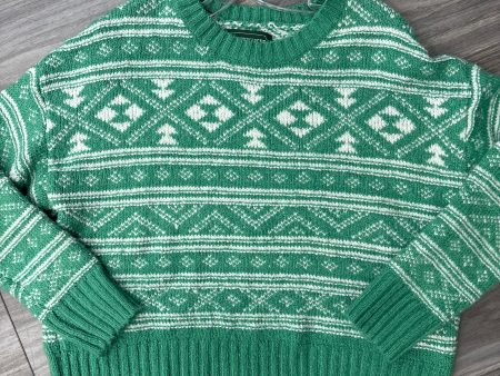 Sweater By American Eagle In Green, Size: M Online now