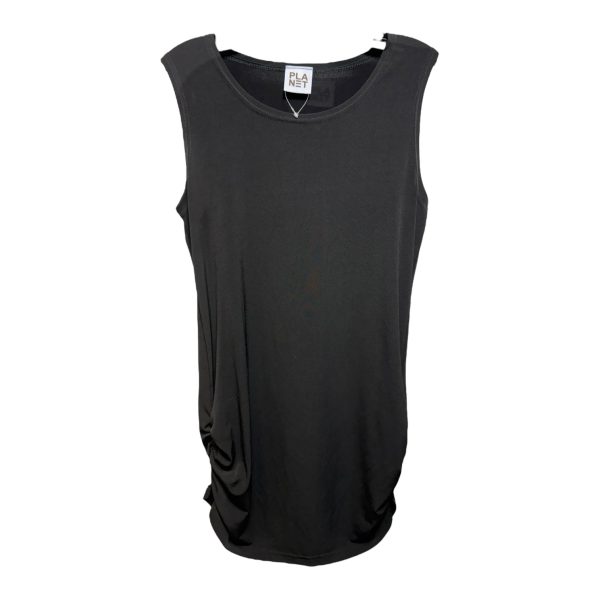 Ruched Top Sleeveless By PLANET In Black, Size: 2 For Cheap