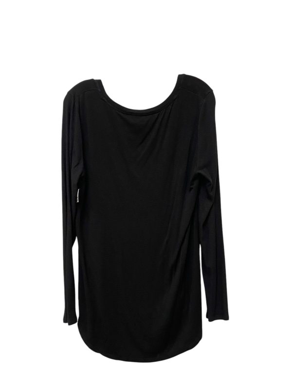 Top Long Sleeve By White House Black Market In Black, Size: M For Discount