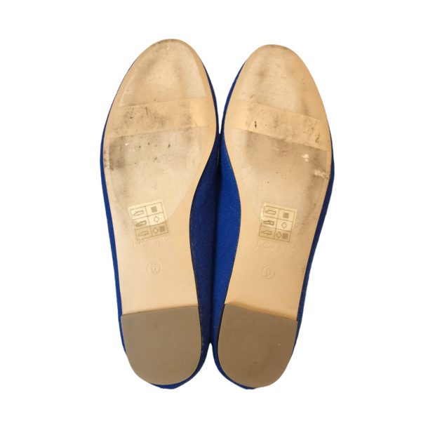 Shoes Flats By J. Crew In Blue, Size:6 Online