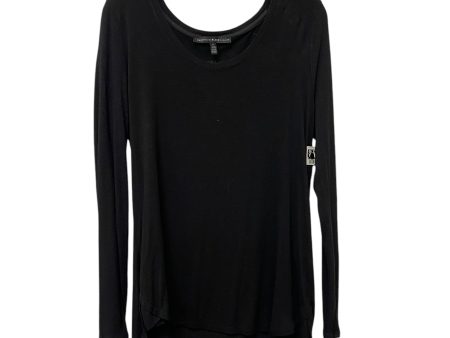 Top Long Sleeve By White House Black Market In Black, Size: M For Discount