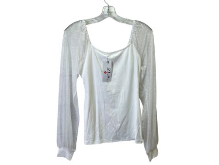 Top Ls Basic By Doruse In White, Size:S Supply