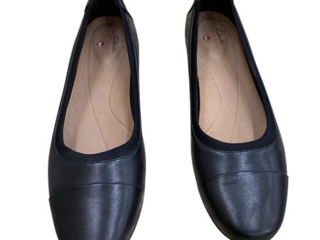 Shoes Flats By Clarks In Black, Size: 9 For Cheap