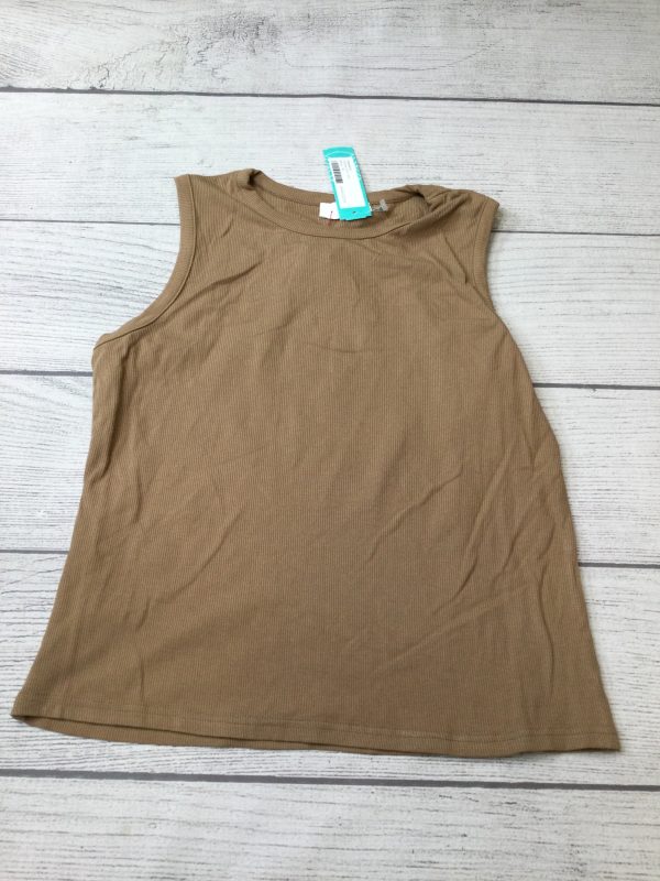 Top Sleeveless Basic By Heatherly In Brown, Size: Xl on Sale