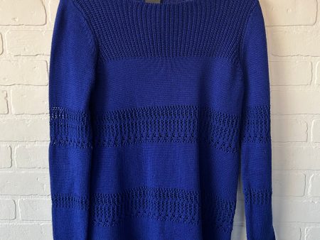 Sweater By Chelsea And Theodore In Blue, Size: M Discount