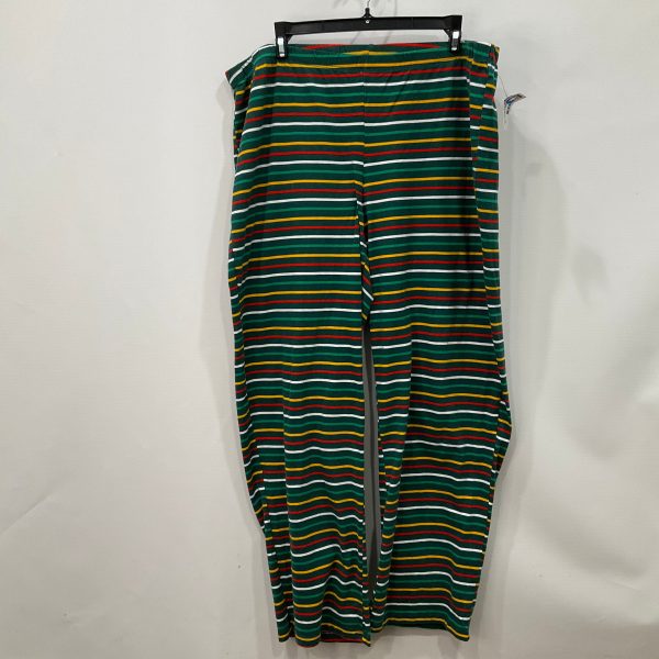 Pajama Pants  In Striped Pattern, Size: Xl Online Sale