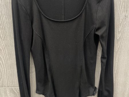 Top Long Sleeve Basic By Maurices In Black, Size: S Fashion