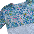 Top Long Sleeve Designer By Lilly Pulitzer In Blue & White, Size: Xs Online now