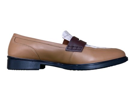 Shoes Flats By Ecco In Brown & Tan, Size: 8 For Discount