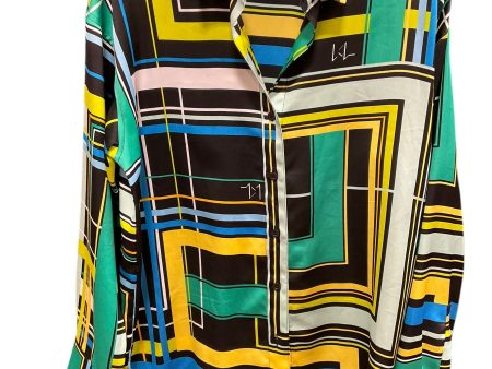 Blouse Designer By Karl Lagerfeld In Multi-colored, Size: S Sale