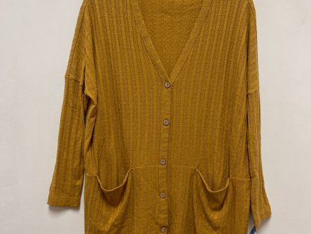 Tunic Long Sleeve By Final Touch In Yellow, Size: S Supply