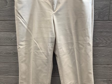 Pants Chinos & Khakis By Christopher And Banks In Cream, Size: 16 Online