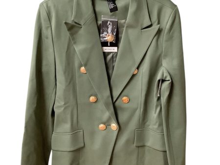 Blazer By Attitude In Green, Size: M Fashion