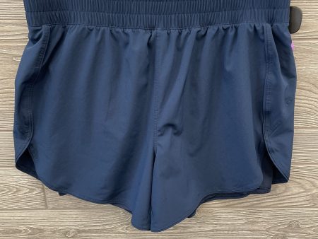 Athletic Shorts By Avia In Navy, Size: L For Cheap