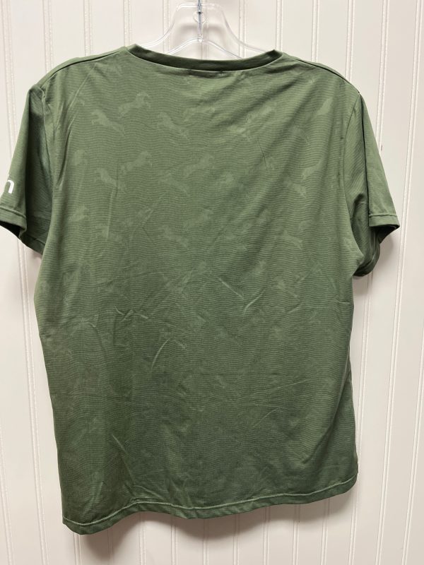 Top Short Sleeve Basic By Cmc In Green, Size: Xl Discount