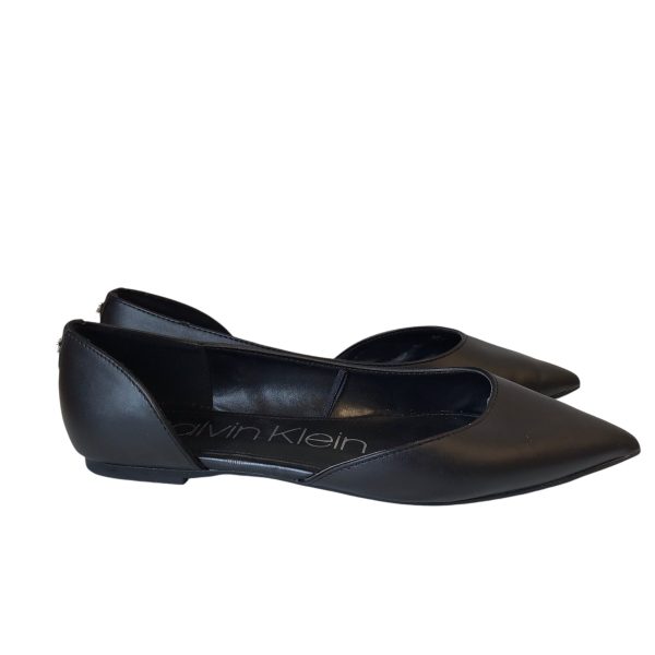 Shoes Flats By Calvin Klein In Black, Size:8.5 Supply