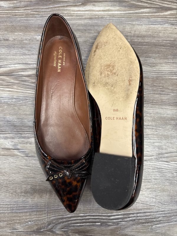 Shoes Flats By Cole-haan In Animal Print, Size: 8.5 Online now