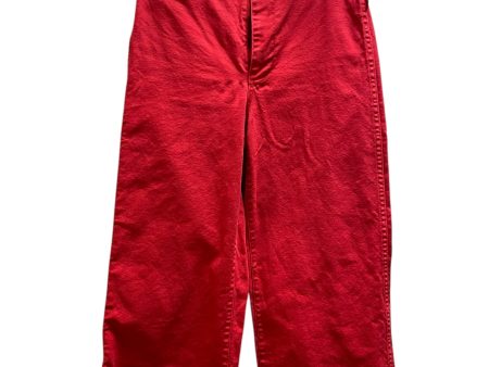 Pants Dress By Madewell In Red, Size: 4 For Discount