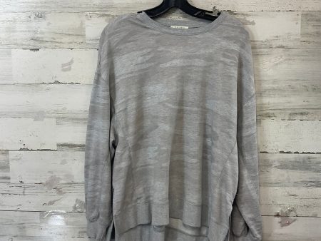 Top Long Sleeve By Z Supply In Grey, Size: Xs Fashion