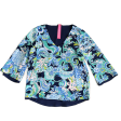 Top Long Sleeve Designer By Lilly Pulitzer In Blue & Green, Size: Xs Supply