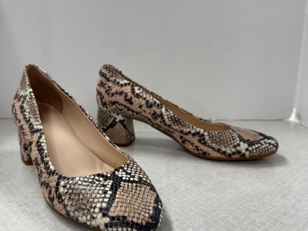 Shoes Heels Block By Kate Spade In Snakeskin Print, Size: 9 Fashion