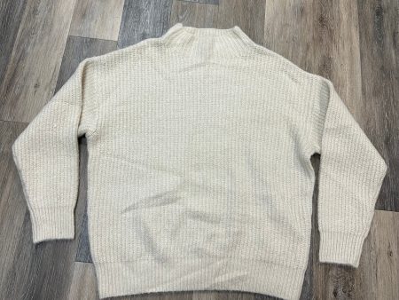 Sweater By Crescent In Cream, Size: L Online Sale