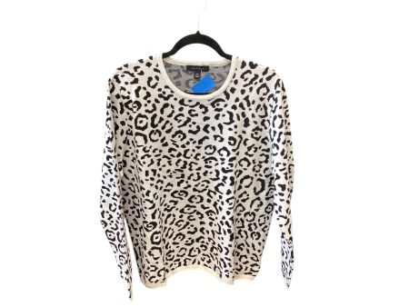 Sweater By Ann Taylor In Black & White, Size: Xxl Online Sale