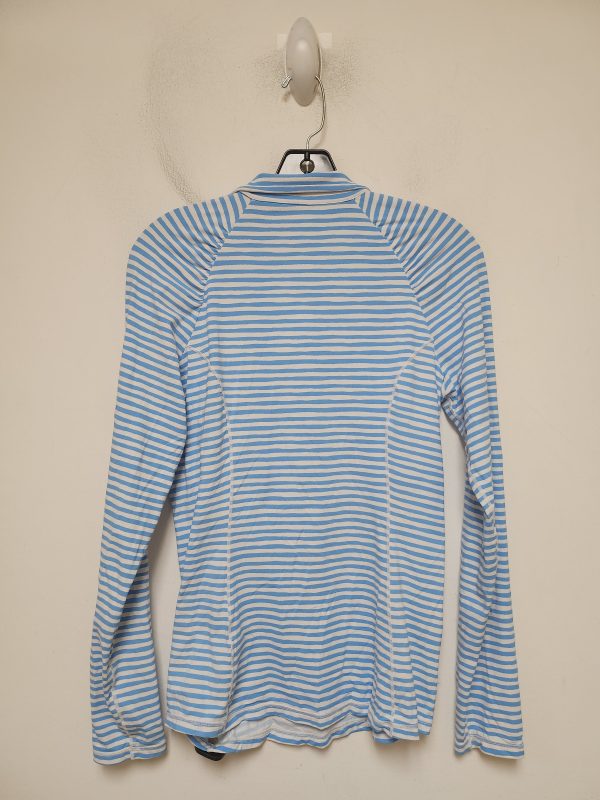 Top Long Sleeve Designer By Lilly Pulitzer In Striped Pattern, Size: M For Sale