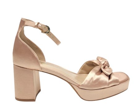 Shoes Heels Block By J. Crew In Beige, Size: 8.5 For Sale