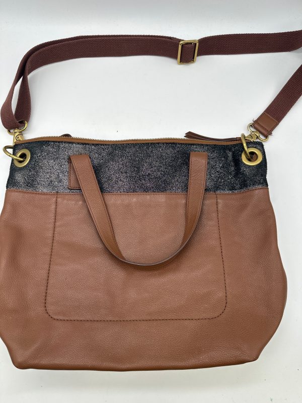 Crossbody Leather By Fossil, Size: Large Online now