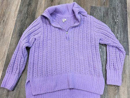 Sweater By Aerie In Purple, Size: S For Discount