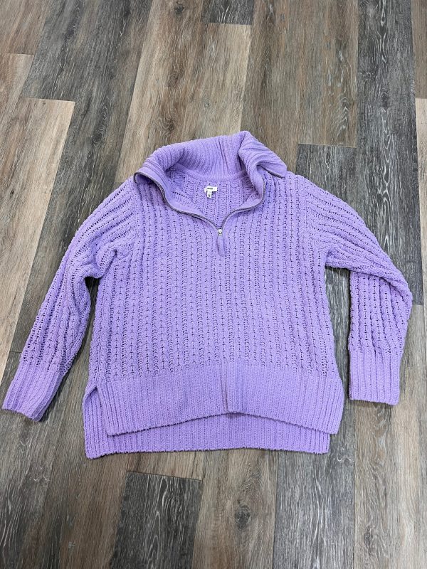 Sweater By Aerie In Purple, Size: S For Discount