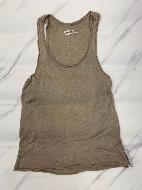 Top Sleeveless By Anthropologie In Brown, Size: M Hot on Sale