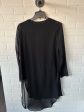 Tunic Long Sleeve By Dex In Black, Size: S Online Sale