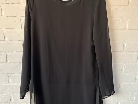 Tunic Long Sleeve By Dex In Black, Size: S Online Sale