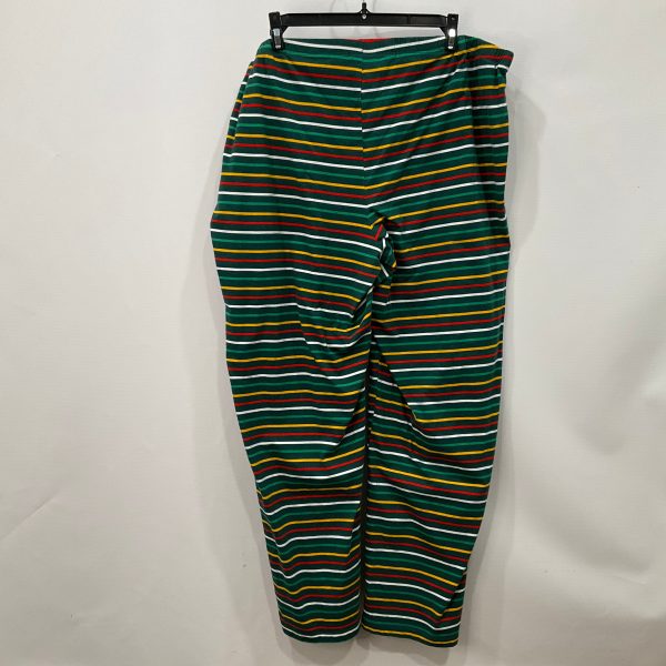 Pajama Pants  In Striped Pattern, Size: Xl Online Sale