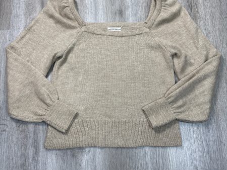 Sweater By Anthropologie In Tan, Size: Xl Sale