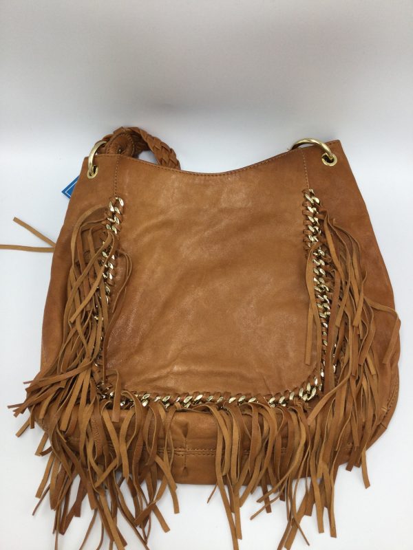 Michael Kors Saddle Fringed Leather Handbag Designer Cheap