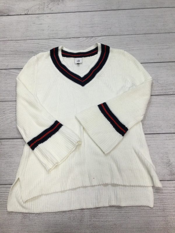 Sweater By Cabi In Cream, Size: S Online Hot Sale