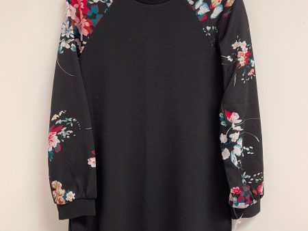 Tunic Long Sleeve By Shein In Black, Size: M on Sale