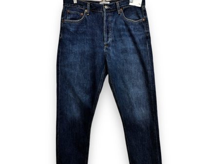 Jeans Boot Cut By Agolde In Blue Denim, Size: 10 Online