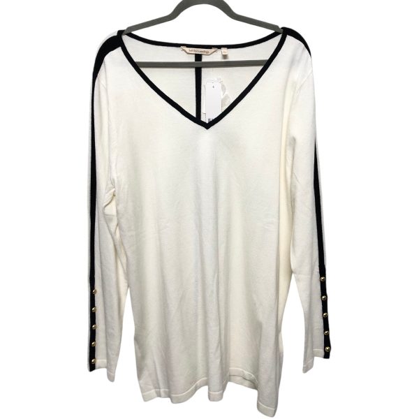 Top Long Sleeve By Soft Surroundings In Ivory, Size: Xl Online Hot Sale