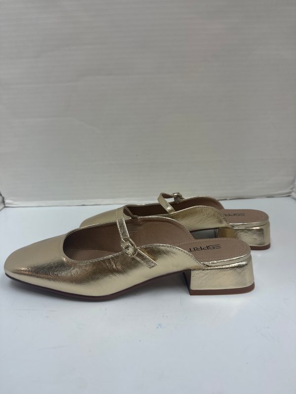 Shoes Flats By Esprit In Gold, Size: 10 Hot on Sale