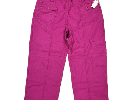 Pants Cargo & Utility By Pilcro In Pink, Size: L on Sale