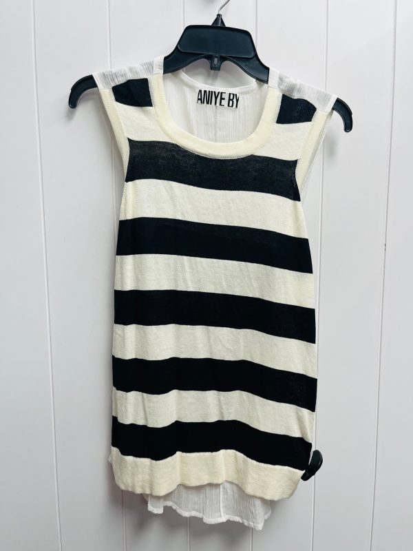 Top Sleeveless By ANIYE BY In Black & Cream, Size: M Online now