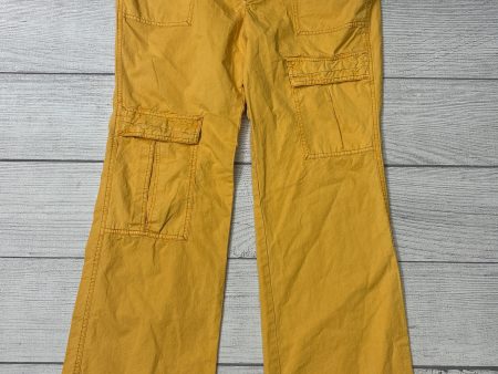 Pants Cargo & Utility By Free People In Yellow, Size: 10 For Sale