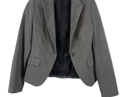 Blazer By Express Design Studio In Grey, Size: 0 on Sale