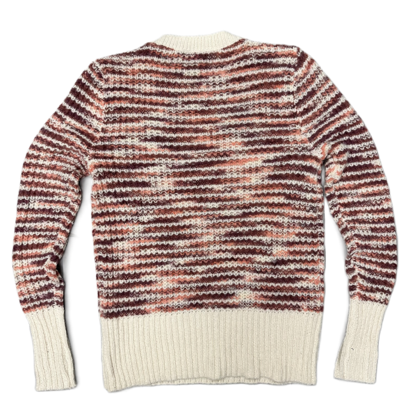 Sweater By Loft In Cream & Red, Size: S Online Hot Sale