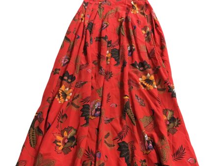 Skirt Maxi By Ellen Tracy In Red, Size: 4 Online Sale