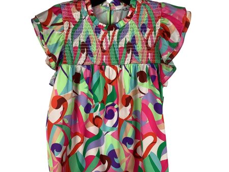 Top Short Sleeve By Thml In Multi-colored, Size: Xs Online Hot Sale